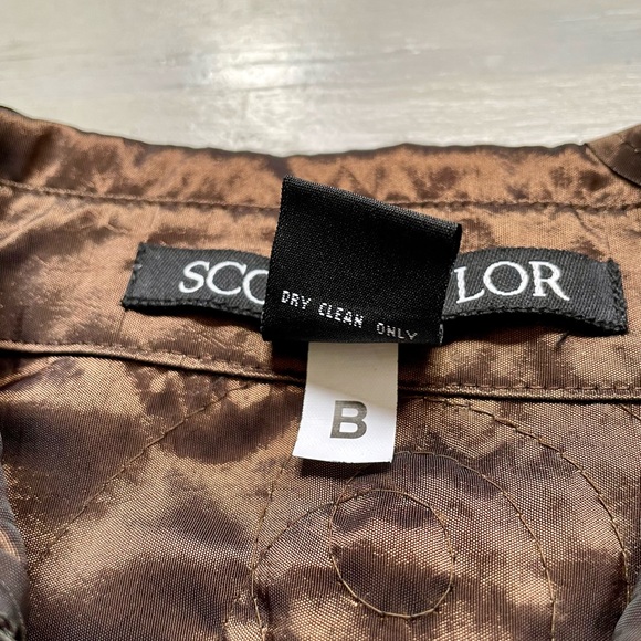 Scott Taylor textured blouse - Picture 2 of 6